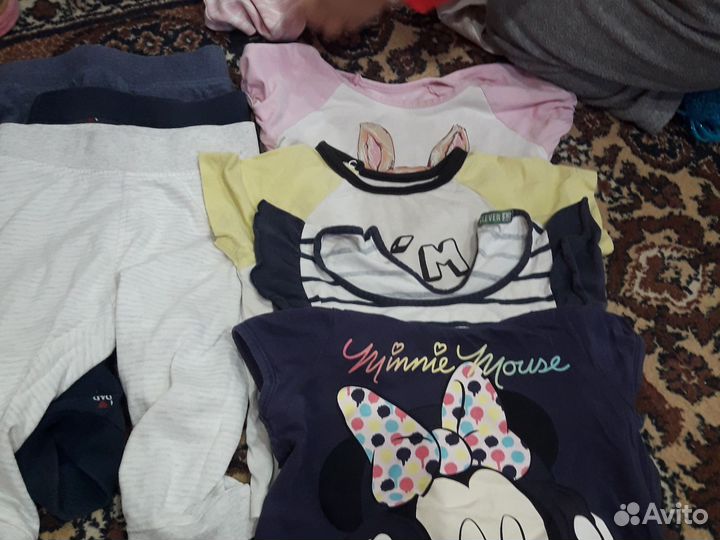 Вещи пакетом для девочки 86 92