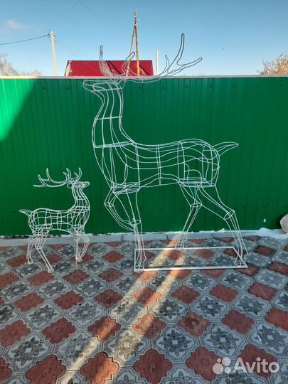 Новогодняя Фигура из проволоки