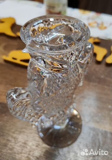 Хрустальная сова из гусевского хрусталя