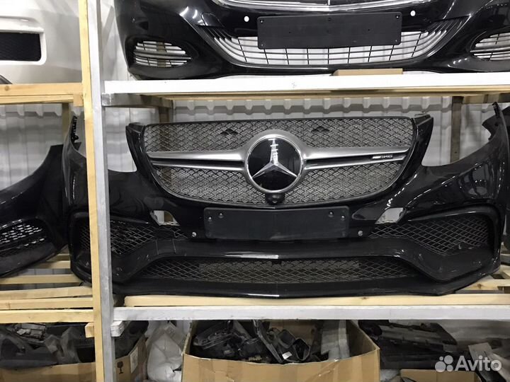 Передний бампер Mercedes GLE 166 amg 6.3