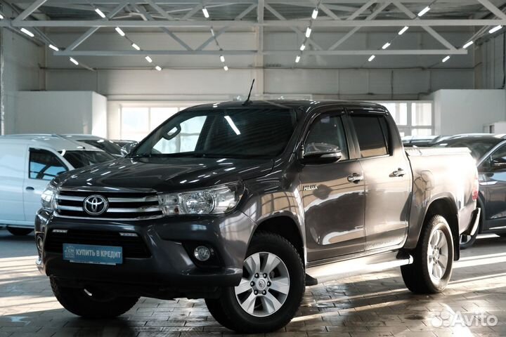 Toyota Hilux 2.4 МТ, 2017, 208 000 км