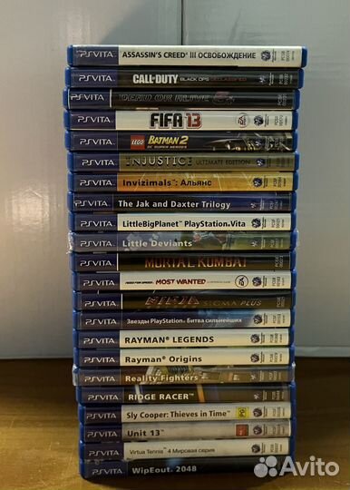 Игры для портативной приставки PS Vita