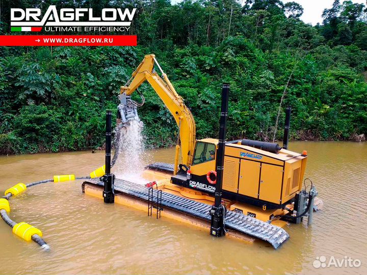 Земснаряд-амфибия серии Dragflow DRM