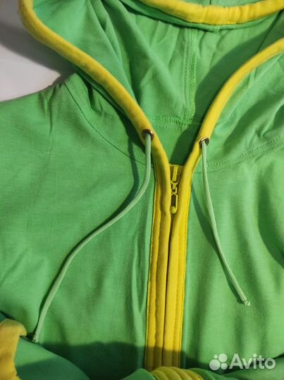 Винтажная кастомная толстовка 44 46 трикотаж