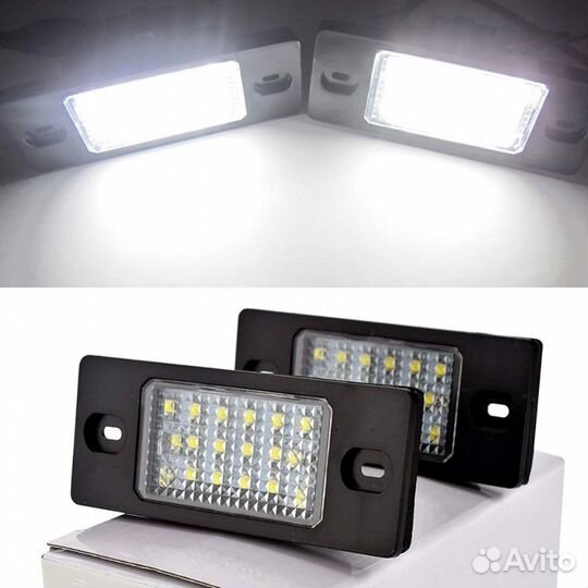 LED плафоны подсветки номера VW/Porsche Cayenne