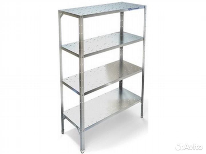 Стеллажи из нержавеющей стали