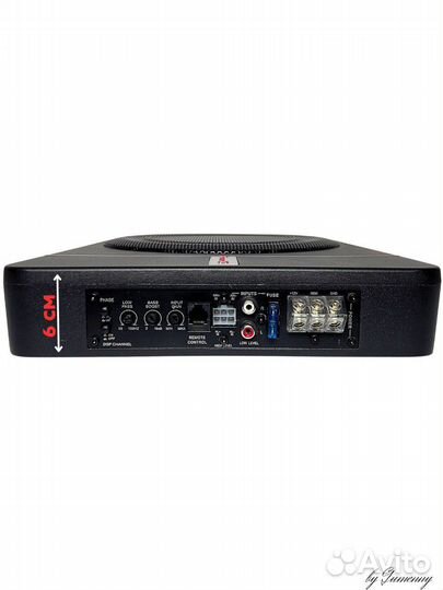 Авто активный сабвуфер 10 дюймов пооский