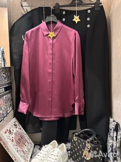 Блузка шелковая Dior