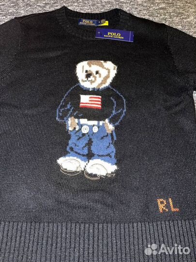 Polo ralph lauren свитер черный