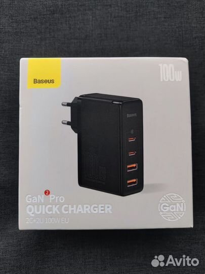 Зарядное устройство Baseus 100w gan