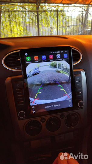 Магнитола Ford focus 2 android Tesla новая