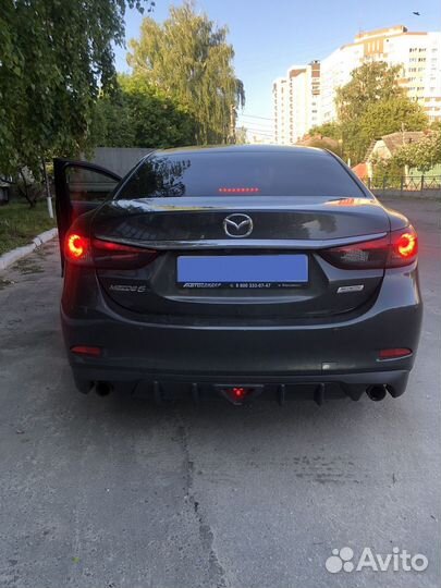 Mazda 6 2.5 AT, 2013, 165 000 км