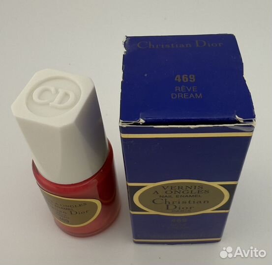 Christian dior лак для ногтей 469 винтаж