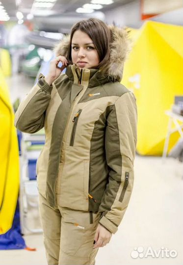 Pride костюм зима (финляндия, хаки) с мехом