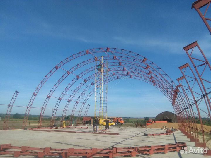 Арки для арочных ангаров 15м