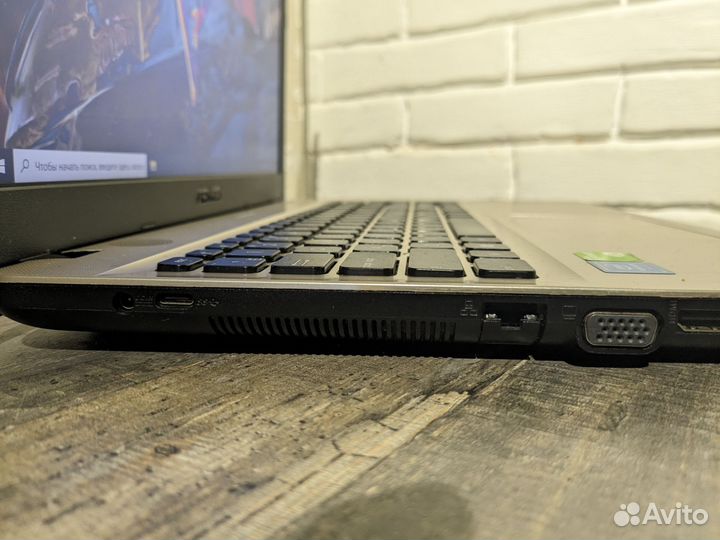 Свежий ноутбук Asus 4 ядра/nvidia 810m 2gb/15.6 HD