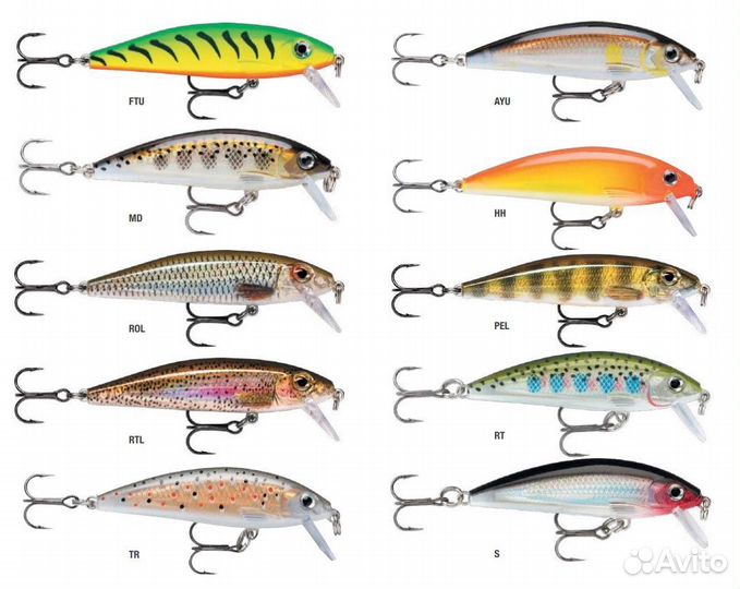 Воблер Rapala X-Rap CountDown 05, 5см 4г цвет RT