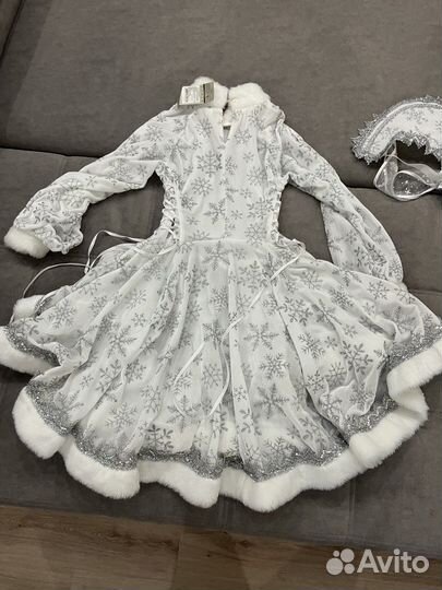 Костюм снегурочки взрослый