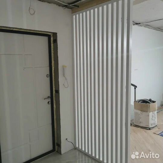 Из Шпона Реечные перегородки