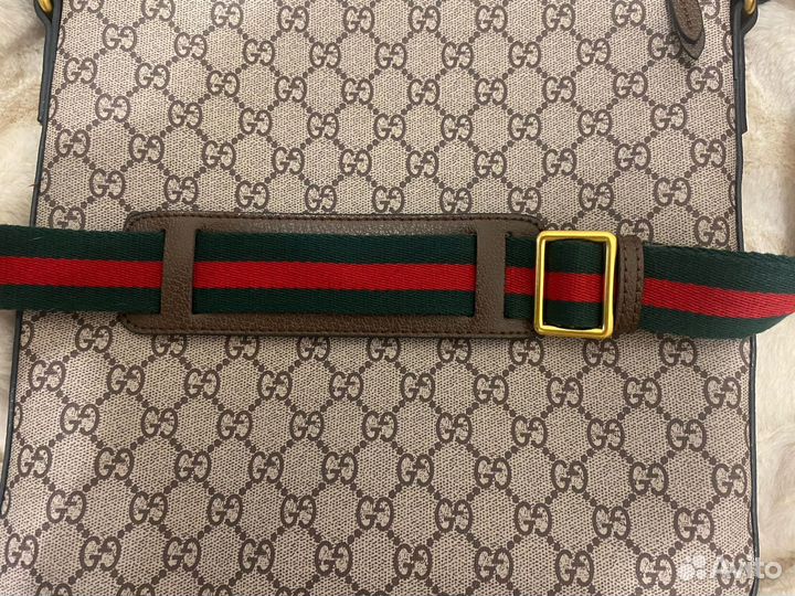 Gucci GG Supreme tiger сумка