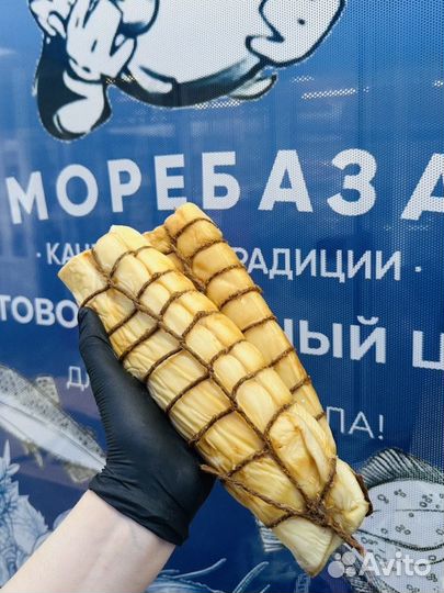 Кальмар филе горячего копчения