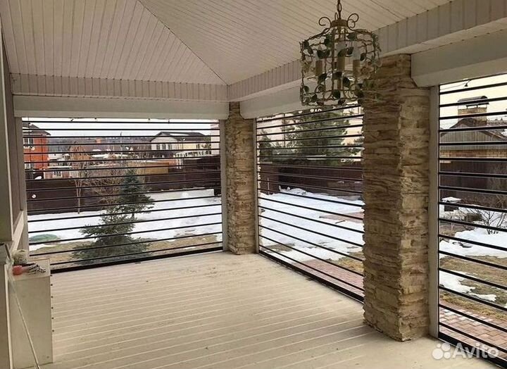 Прозрачные роллеты из монолитного поликарбоната