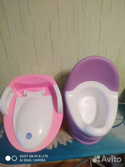 Детский горшок унитаз, накладка на унитаз