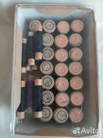 Нитки вязальные, швейные СССР