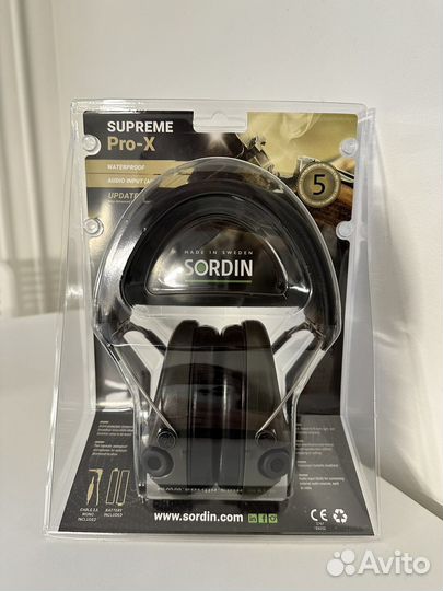 Активные наушники Sordin Supreme Pro-X