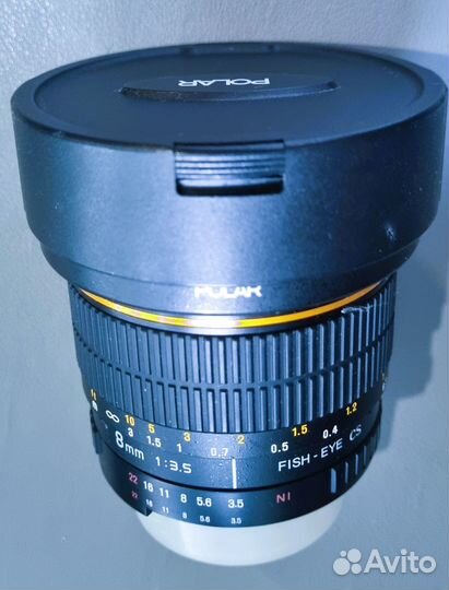 FishEye Samyang/Polar 8 mm (Nikon F)