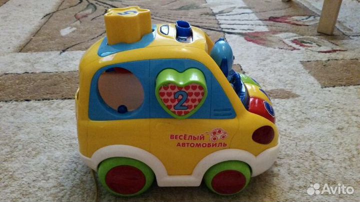 Каталка сортер Веселый автомобиль Vtech