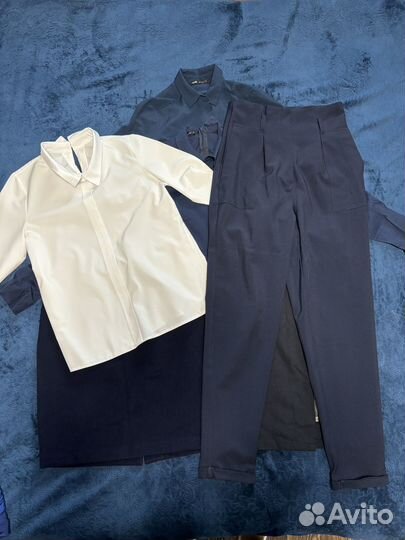 Офисная одежда на худенькую девушку, 40 размер