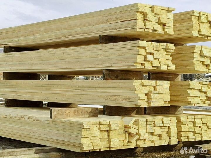 Доска обрезная 25х150 Честная цена