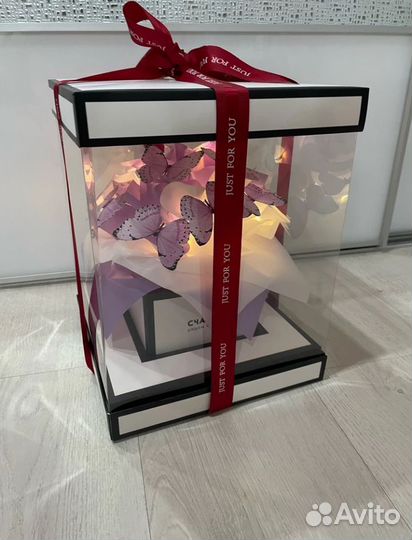 Букеты в коробке на заказ