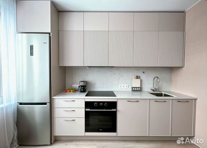 Кухня Розово-Алая напрямую от фабрики на заказ