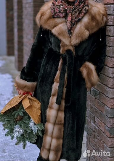 Норковая шуба Италия