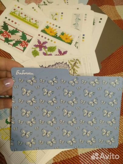 256 узоров для вышивки крестиком