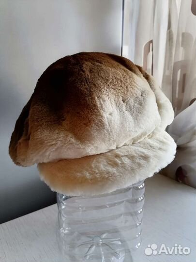 Берет из стриженной норки