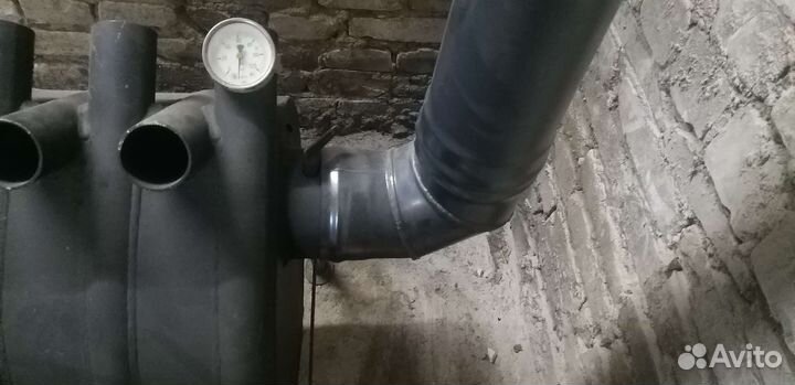 Печь, буржуйка, в гараж на 100 м²