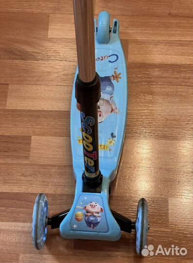 Самокат детский трехколесный складной