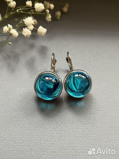 Серьги модные