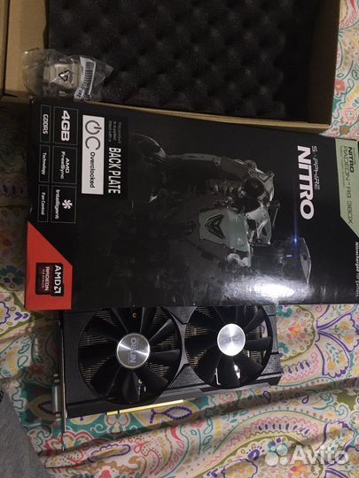 Видеокарта nitro sapphire r9 380x 4gb