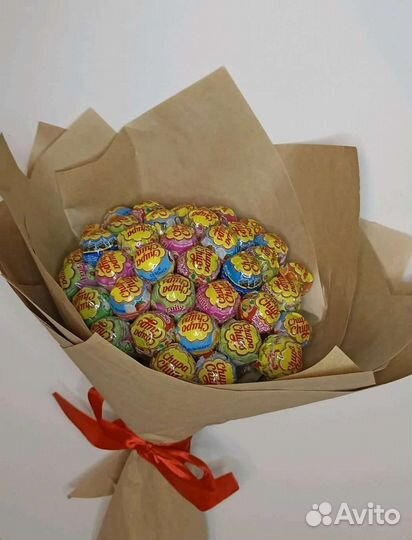 Детские букеты, букет из сладостей