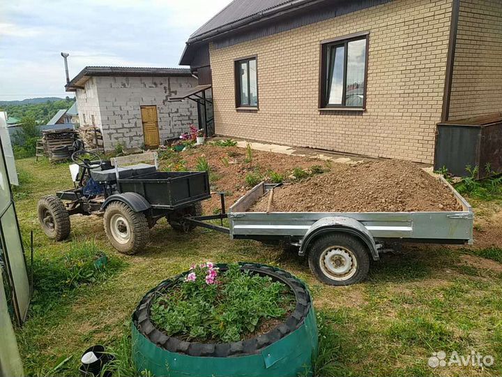 Самодельный Мини трактор