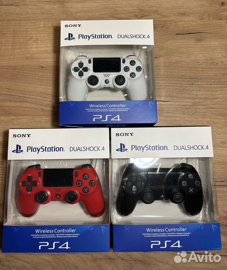 Джойстик sony PS4 (новые)