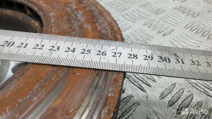 Диск тормозной передний Opel Astra J 2010 13586854