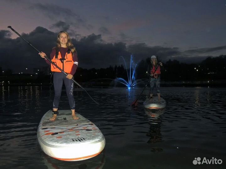Вечерние сап-прогулки Зеленоград, SUP в Зеленоград