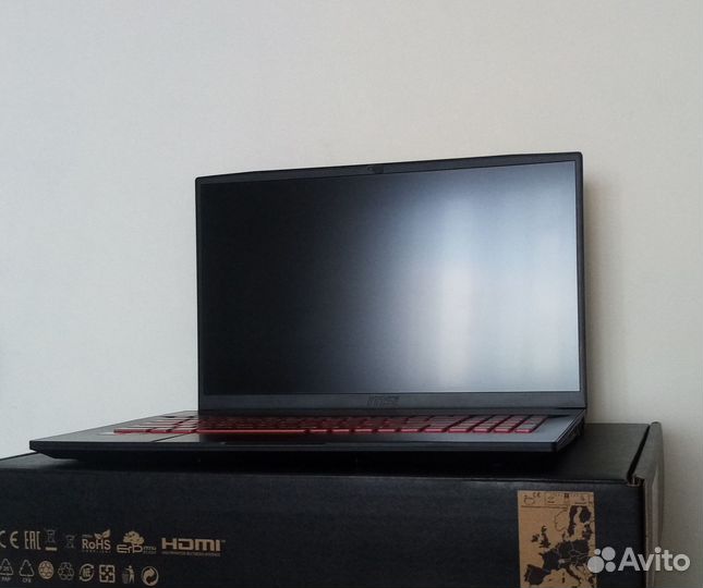 Продам ноутбук msi gf75 thin 9