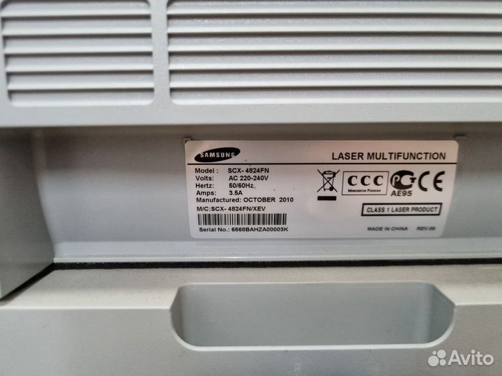 Принтер лазерный мфу samsung scx 4824