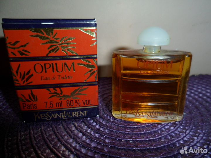 Винтажные духи Van Cleef/Tiffany/Opium YSL